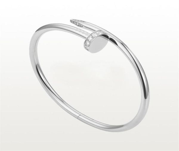 nail bracelet designer bracelets luxury jewelry for women bangle fashion accessories titanium steel alloy goldplated craft never 1983028, White
nail bracelet designer bracelets luxury jewelry for women bangle fashion accessories titanium steel alloy goldplated craft never 1983028, White