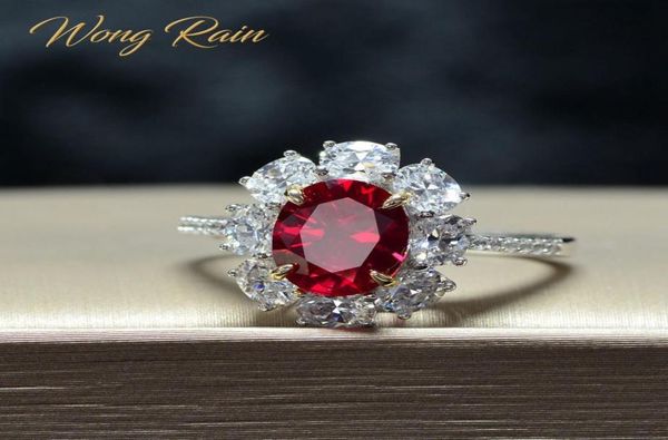 wong rain vintage 100 925 sterling silver created moissanite ruby gemstone wedding engagement ring fine jewelry gift whole y15991488, Golden;silver
wong rain vintage 100 925 sterling silver created moissanite ruby gemstone wedding engagement ring fine jewelry gift whole y15991488, Golden;silver
