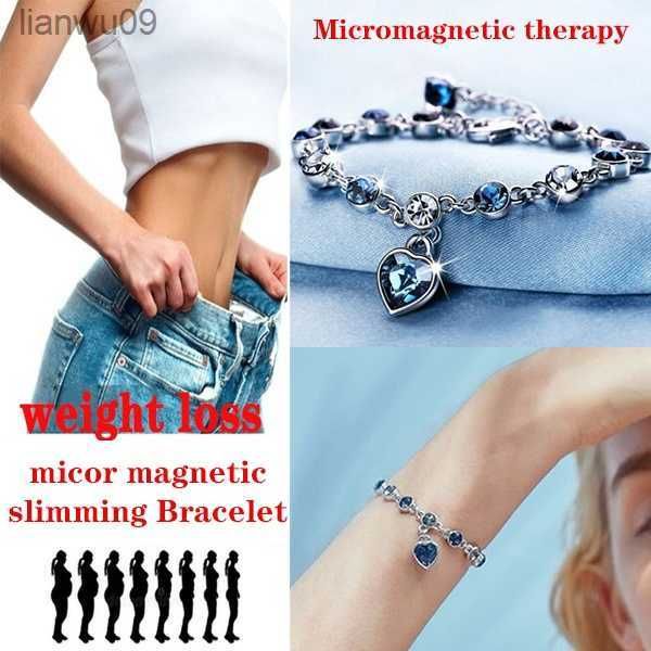 exquisite fashion ocean heart weight loss bracelet blue crystal bracelet magnetic therapy fat burning health jewelry gift l230704, Black
exquisite fashion ocean heart weight loss bracelet blue crystal bracelet magnetic therapy fat burning health jewelry gift l230704, Black