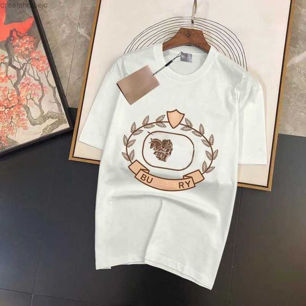 bby luxury short sleeve tshirt sweatshirt burb men women pure cotton t-shirt round neck tee pullover letter print loose mens clothing tshirt, White;black
bby luxury short sleeve tshirt sweatshirt burb men women pure cotton t-shirt round neck tee pullover letter print loose mens clothing tshirt, White;black