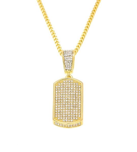10 row ice out cz diamond metal hip hop gold silver square dag tag charm pendant necklace drop 1708129
10 row ice out cz diamond metal hip hop gold silver square dag tag charm pendant necklace drop 1708129