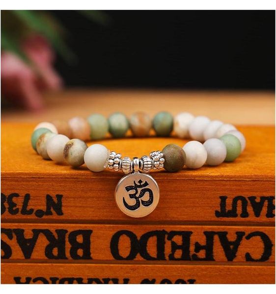 8mm matte amazonite stone strand bracelet yoga chakra mala bracelet om lotus women men beaded charm bracelet handmade jewelry tqg89261244, Black
8mm matte amazonite stone strand bracelet yoga chakra mala bracelet om lotus women men beaded charm bracelet handmade jewelry tqg89261244, Black