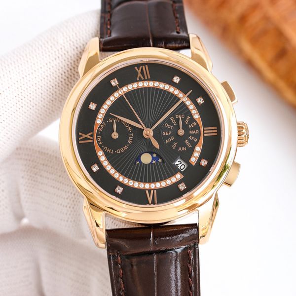 mens automatic watch 42mm mechanical movement watch business designer waterproof montre luxes ladies, Slivery;brown
mens automatic watch 42mm mechanical movement watch business designer waterproof montre luxes ladies, Slivery;brown