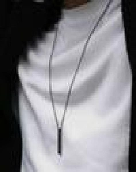 classic rectangle necklace men stainless steel black color cuban chain for men jewelry gift1260107, Silver
classic rectangle necklace men stainless steel black color cuban chain for men jewelry gift1260107, Silver