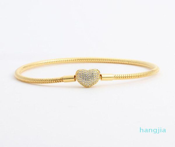 18k yellow gold plated cz diamond heart bracelets original box set for 925 silver snake chain bracelet for women wedding jewelry8120487, Golden;silver
18k yellow gold plated cz diamond heart bracelets original box set for 925 silver snake chain bracelet for women wedding jewelry8120487, Golden;silver