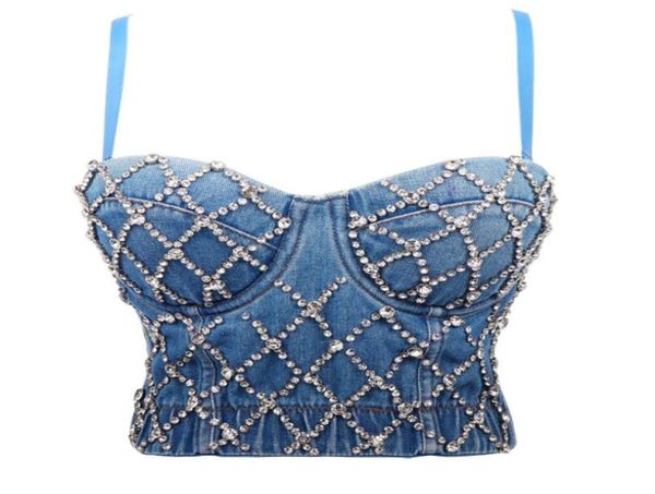 2020 denim diamonds vest women039s bustier bra night club party cropped vest plus size handmade vest diamond bra w8336363255, Black;white
2020 denim diamonds vest women039s bustier bra night club party cropped vest plus size handmade vest diamond bra w8336363255, Black;white