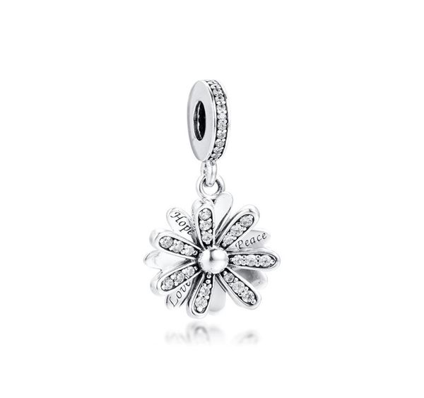 silver beads sparkling daisy flower dangle charm sterling-silver-jewelry bead fits bracelets diy woman bangle3419897, Black
silver beads sparkling daisy flower dangle charm sterling-silver-jewelry bead fits bracelets diy woman bangle3419897, Black