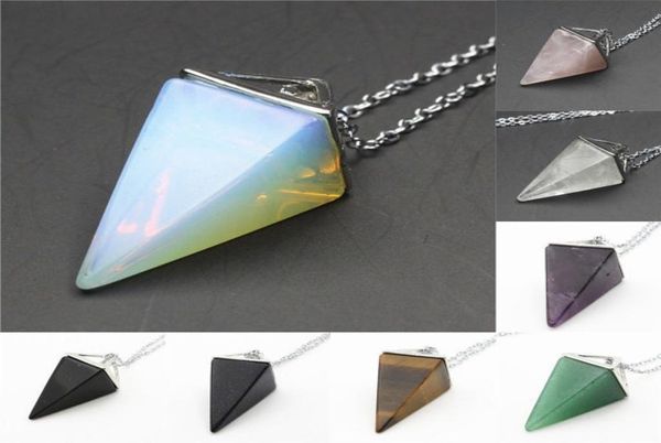 whole lots 9 colors quartz crystal stone point chakra healing gemstone pendant necklace charms opalite amethyst rose quartz ti6042597, Silver
whole lots 9 colors quartz crystal stone point chakra healing gemstone pendant necklace charms opalite amethyst rose quartz ti6042597, Silver