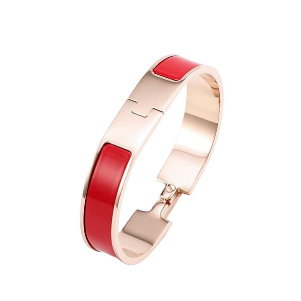 h bangle stainless steel 18k gold bracelet 12mm classic love bracelet enamel color designer bracelet for women men bangle fashion jewelry fo, Black
h bangle stainless steel 18k gold bracelet 12mm classic love bracelet enamel color designer bracelet for women men bangle fashion jewelry fo, Black