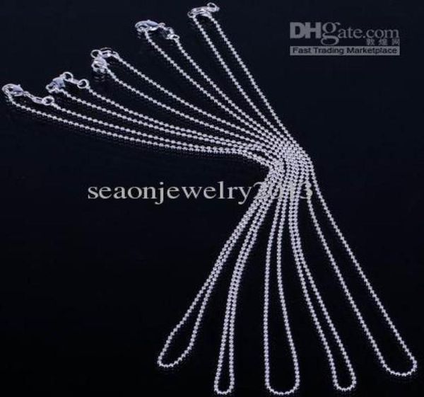 new 18inch bead ball links 925 sterling silver chain lobster clasp fine necklace pendant diy jewelry sh618inch 9433795
new 18inch bead ball links 925 sterling silver chain lobster clasp fine necklace pendant diy jewelry sh618inch 9433795