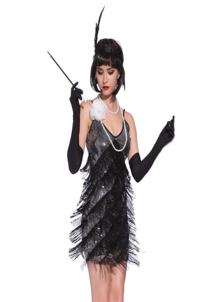 roaring 1920s flapper dress costumes great gatsby party dress vneck backless spaghetti strap fringe mini dance3840276, White;black
roaring 1920s flapper dress costumes great gatsby party dress vneck backless spaghetti strap fringe mini dance3840276, White;black