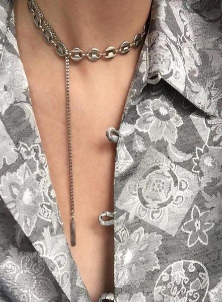 justine clenquet stitching pig nose chain fashionable clavicle chain fashion personality hip hop punk men and women necklace 7 sty8576288, Silver
justine clenquet stitching pig nose chain fashionable clavicle chain fashion personality hip hop punk men and women necklace 7 sty8576288, Silver