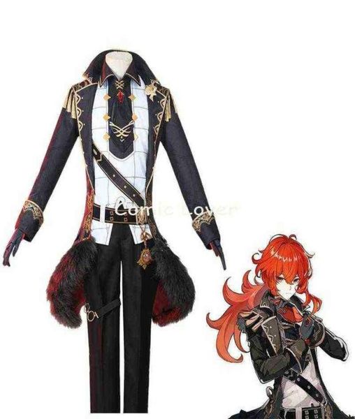 genshin impact diluc ragnvindr cosplay costume christmas anime game outfits male women halloween uniforms clothing jacket pants j23066501, Black
genshin impact diluc ragnvindr cosplay costume christmas anime game outfits male women halloween uniforms clothing jacket pants j23066501, Black