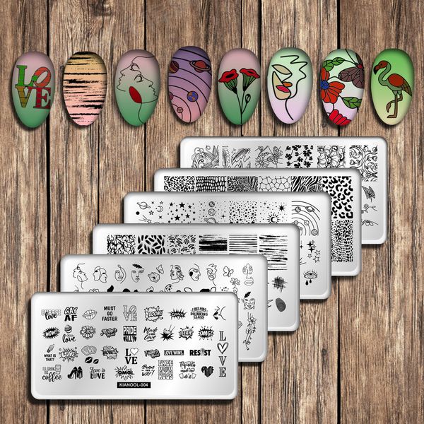 stickers decals nail stamping plate kits 6pcs love flower word design large templates animal letter line image stamper stenci 230712, Black
stickers decals nail stamping plate kits 6pcs love flower word design large templates animal letter line image stamper stenci 230712, Black