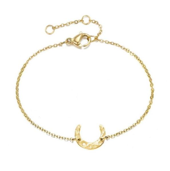 link chain 2022 ladies simple stainless steel bracelets moon charm bracelet for women gold color brand fashion jewelry1111988, Black
link chain 2022 ladies simple stainless steel bracelets moon charm bracelet for women gold color brand fashion jewelry1111988, Black