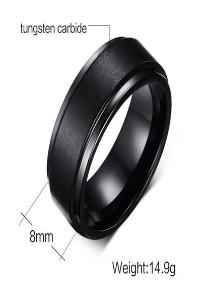 wedding ring 8mm classic comfort fit mens black tungsten carbide wedding band ring ring in usa and europe4168616, Slivery;golden
wedding ring 8mm classic comfort fit mens black tungsten carbide wedding band ring ring in usa and europe4168616, Slivery;golden