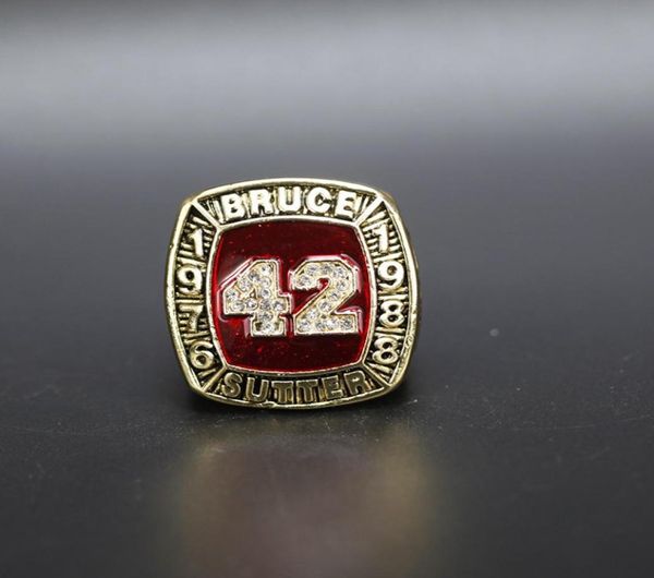 hall of fame baseball 1976 1988 42 bruce sutter team champions championship ring with wooden display box souvenir men fan gift 204868144, Golden;silver
hall of fame baseball 1976 1988 42 bruce sutter team champions championship ring with wooden display box souvenir men fan gift 204868144, Golden;silver