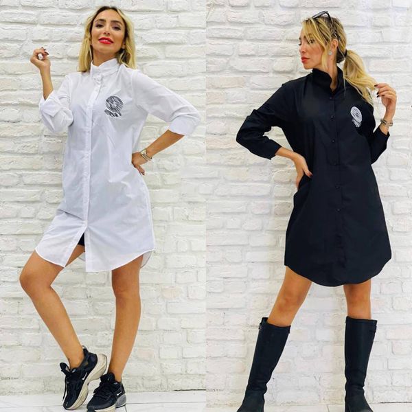 designer outfit woman letter prints shirt dress women fashion lapel neck long sleeve short mini dresses white black pajama ship, Black;gray
designer outfit woman letter prints shirt dress women fashion lapel neck long sleeve short mini dresses white black pajama ship, Black;gray