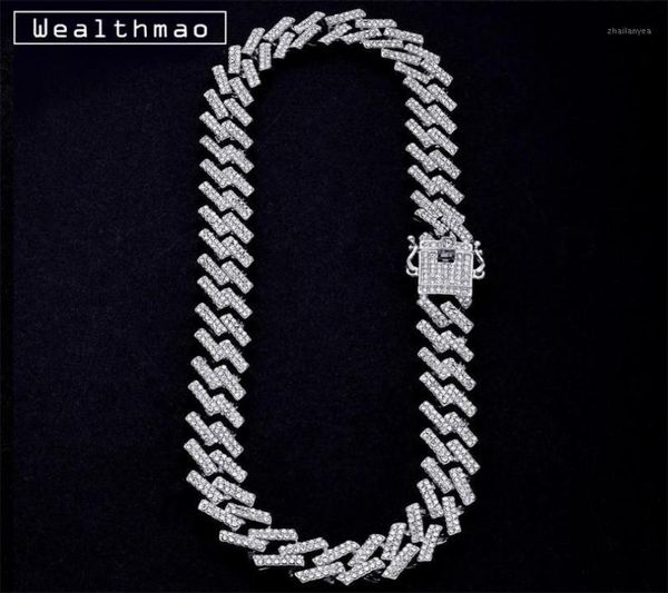 15mm iced out prong miami curb cuban link chains necklaces ctystal full rhinestones hip hop jewelry necklace for mens chain13274680, Silver
15mm iced out prong miami curb cuban link chains necklaces ctystal full rhinestones hip hop jewelry necklace for mens chain13274680, Silver