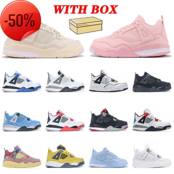 4s kids children designer basketball shoes jumpman 4 toddler children boys youth sneakers sail pink motorsport white cement black cat fire r
4s kids children designer basketball shoes jumpman 4 toddler children boys youth sneakers sail pink motorsport white cement black cat fire r