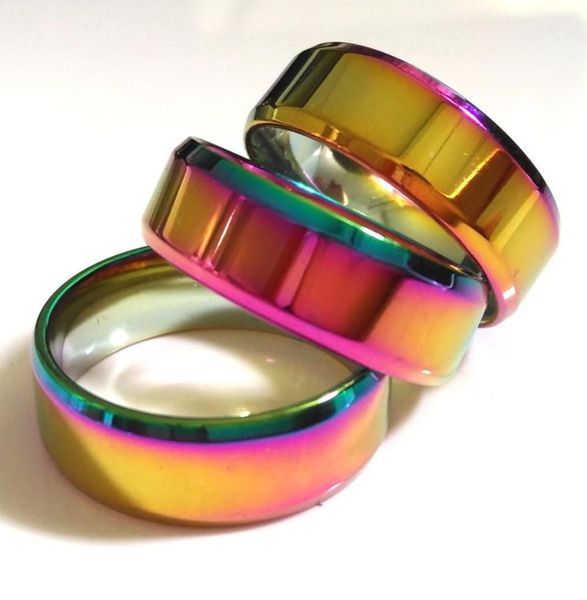 50pcs rainbow color 8mm comfortfit fine polishing 316l stainless steel band rings men women fashion cool party jewerly 20187053891, Silver
50pcs rainbow color 8mm comfortfit fine polishing 316l stainless steel band rings men women fashion cool party jewerly 20187053891, Silver