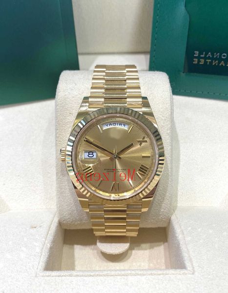 luxury wristwatch day date 40 yellow gold 2023 watch 228238 men's automatic t5x7, Slivery;golden
luxury wristwatch day date 40 yellow gold 2023 watch 228238 men's automatic t5x7, Slivery;golden