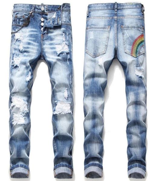 mens rips stretch black jeans fashion slim fit washed motocycle denim pants panelled hip hop trousers a115851489, Blue
mens rips stretch black jeans fashion slim fit washed motocycle denim pants panelled hip hop trousers a115851489, Blue