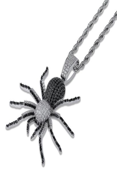hip hop iced out spider design pendant necklace with micropave simulated diamond mens bling party jewelry4910026, Silver
hip hop iced out spider design pendant necklace with micropave simulated diamond mens bling party jewelry4910026, Silver