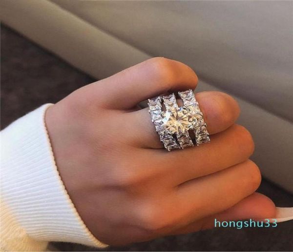 925 sterling silver wedding rings set princess cut cz for bridal women engagement anniversary gift drop jewelry r59936153620, Golden;silver
925 sterling silver wedding rings set princess cut cz for bridal women engagement anniversary gift drop jewelry r59936153620, Golden;silver