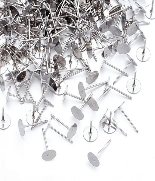 500pcs 4 5 6 8mm stainless steel blank post earring stud base pins cabochon cameo settings flat round tray base for diy jewelry8687308, Blue;slivery
500pcs 4 5 6 8mm stainless steel blank post earring stud base pins cabochon cameo settings flat round tray base for diy jewelry8687308, Blue;slivery