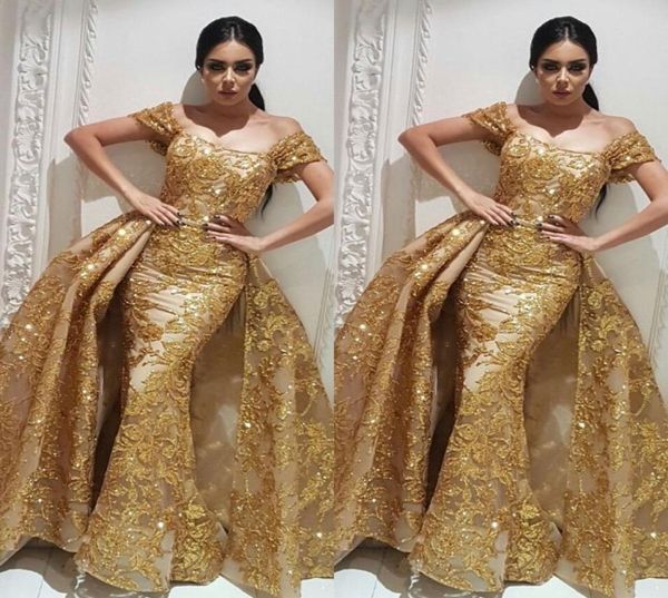 gold prom dresses yousef aljasmi dubai arabic evening dress labourjoisie gowns overskirt detachable train champagne mermaid party 2696408, Black
gold prom dresses yousef aljasmi dubai arabic evening dress labourjoisie gowns overskirt detachable train champagne mermaid party 2696408, Black