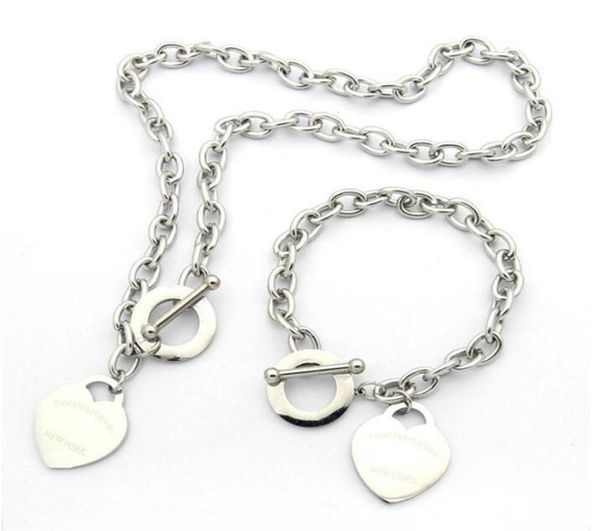 christmas gift 925 silver love anys necklace bracelet set wedding statement jewelry heart pendant necklaces bangle sets 2 in 17330895, Black
christmas gift 925 silver love anys necklace bracelet set wedding statement jewelry heart pendant necklaces bangle sets 2 in 17330895, Black