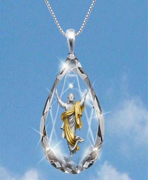 crystal cross jesus necklace for women heaven stairs pendant european and american gergeous large heart crystal jewelry christian 2005953, Silver
crystal cross jesus necklace for women heaven stairs pendant european and american gergeous large heart crystal jewelry christian 2005953, Silver