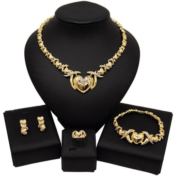 yulaili usa xoxo heart necklace earrings bracelet wedding jewelry sets for women fashion copper alloy jewellery6332428131696, Black
yulaili usa xoxo heart necklace earrings bracelet wedding jewelry sets for women fashion copper alloy jewellery6332428131696, Black