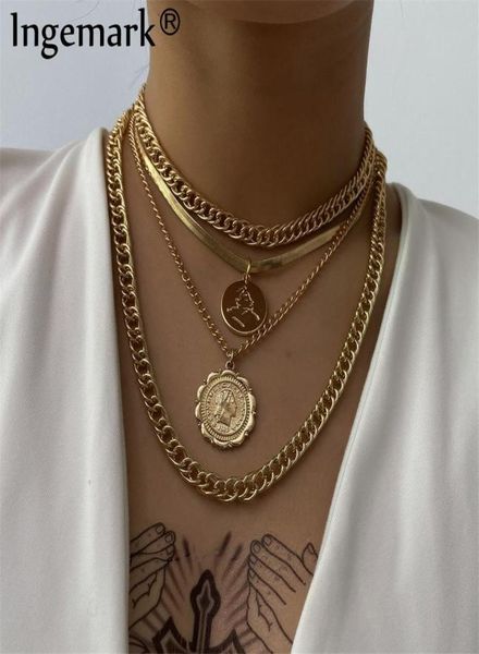 punk miami cuban choker necklace steampunk men jewelry vintage big coin pendant chunky chain necklaces for women neck accessories8282229, Silver
punk miami cuban choker necklace steampunk men jewelry vintage big coin pendant chunky chain necklaces for women neck accessories8282229, Silver