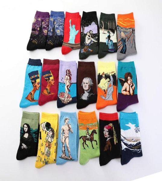 1 pair of fun autumn and winter retro gogh mural women039s art world famous oil painting series female socks funny socks7153861, Black
1 pair of fun autumn and winter retro gogh mural women039s art world famous oil painting series female socks funny socks7153861, Black
