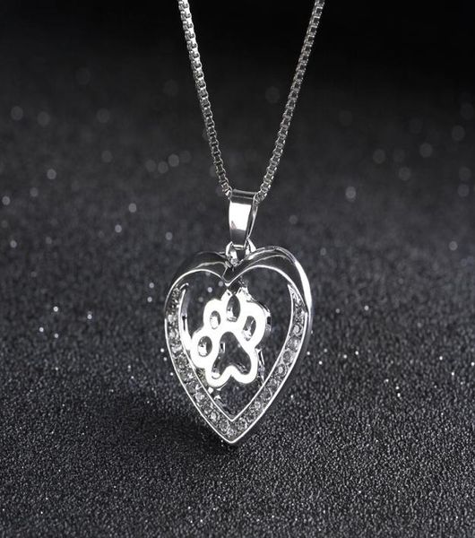 pretty pet dog paw love heart pendant silver color choker necklaces for women jewelry heart necklace1608000
pretty pet dog paw love heart pendant silver color choker necklaces for women jewelry heart necklace1608000