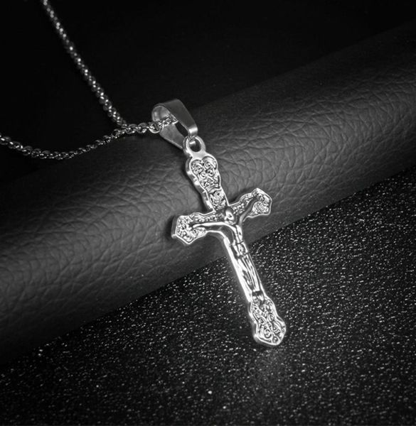 pendant necklaces the testament gospel jesus on cross jewelry titanium steel necklace christianity retro religious belief chain lp2284764, Silver
pendant necklaces the testament gospel jesus on cross jewelry titanium steel necklace christianity retro religious belief chain lp2284764, Silver