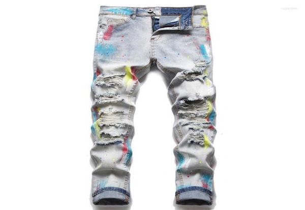 men039s jeans splashink brush paint rainbow ripped trim soft cotton stretch season light blue cat whisker label high street fa6931398
men039s jeans splashink brush paint rainbow ripped trim soft cotton stretch season light blue cat whisker label high street fa6931398