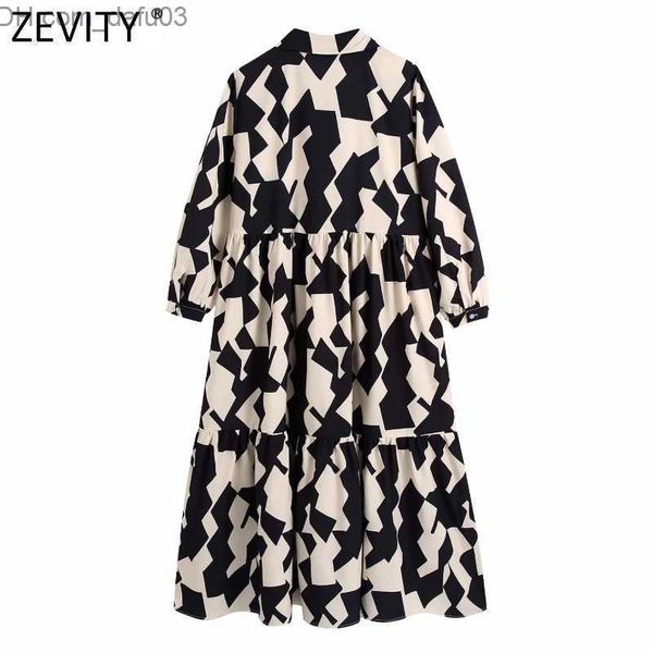 urban dresses zevity women's vintage contrast color geometric print pleated midi shirt dress women's unique lapel business vestido, White;black
urban dresses zevity women's vintage contrast color geometric print pleated midi shirt dress women's unique lapel business vestido, White;black