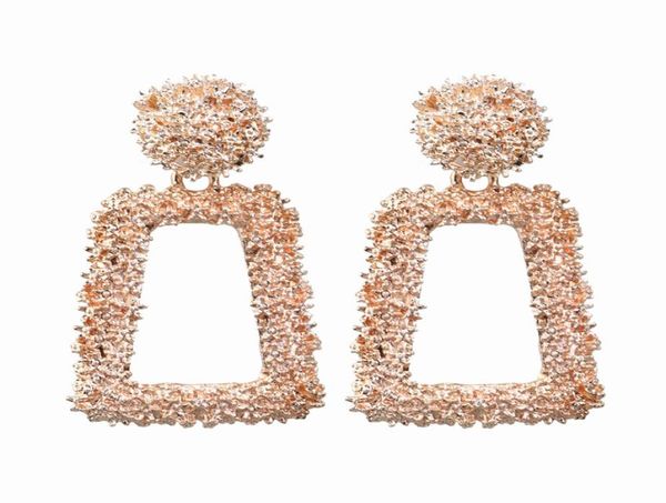 european and american metal spray paint geometric trapezoid retro fashion personality alloy earrings1992551, Silver
european and american metal spray paint geometric trapezoid retro fashion personality alloy earrings1992551, Silver