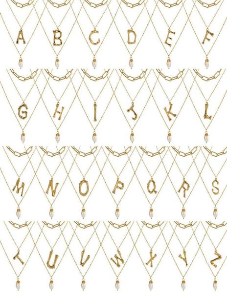 26 english letter multistorey necklace natural pearl joker necklace woman gift8743400, Silver
26 english letter multistorey necklace natural pearl joker necklace woman gift8743400, Silver