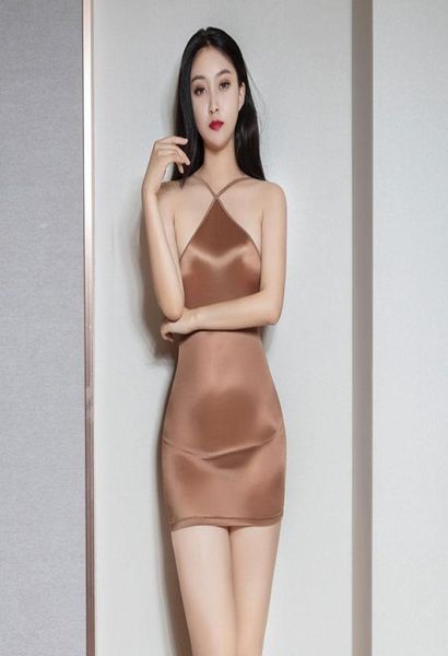 women shiny strap backless tight pencil cute dress smooth see through micro mini bandage candy color 0 casual dresses4508322, Black;gray
women shiny strap backless tight pencil cute dress smooth see through micro mini bandage candy color 0 casual dresses4508322, Black;gray