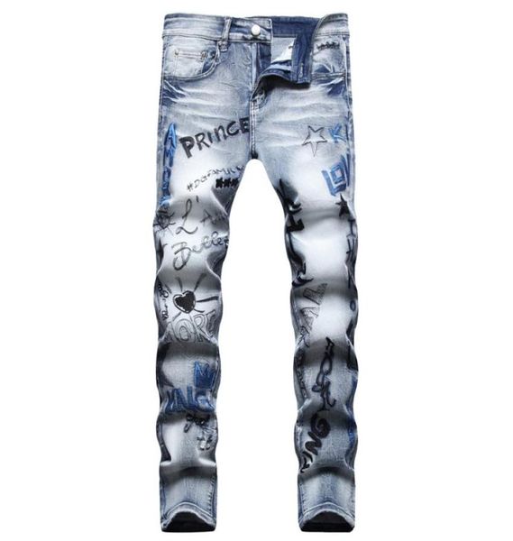men slim fit stretch jeans 3d printed embroidery destroyed skinny straight leg washed frayed motocycle denim pants hip hop biker m6600477, Blue
men slim fit stretch jeans 3d printed embroidery destroyed skinny straight leg washed frayed motocycle denim pants hip hop biker m6600477, Blue