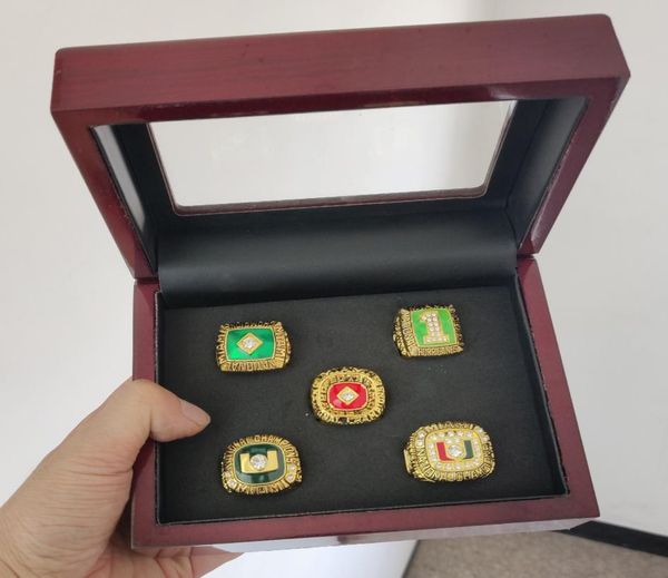 5 pcs 1983 1987 1989 1991 2001 miami hurricanes national championship ring set with wooden box fan promotion gift whole drop s9869635, Silver
5 pcs 1983 1987 1989 1991 2001 miami hurricanes national championship ring set with wooden box fan promotion gift whole drop s9869635, Silver