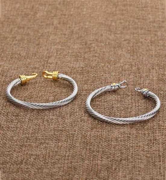 silver ed cuff bangle fashion men bracelets charm bracelet hook 5mm wire woman designer cable mens jewelry exquisite simple jewelr6672570, Black
silver ed cuff bangle fashion men bracelets charm bracelet hook 5mm wire woman designer cable mens jewelry exquisite simple jewelr6672570, Black