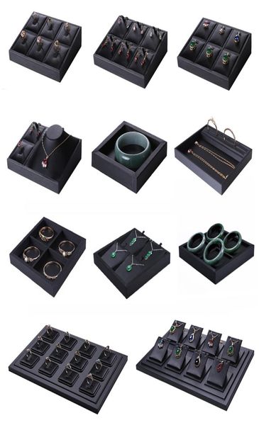 superior black pu leather ring jewelry display tray insert charm pendant earring accessories bracelet storage stand holder shelf m9239583
superior black pu leather ring jewelry display tray insert charm pendant earring accessories bracelet storage stand holder shelf m9239583