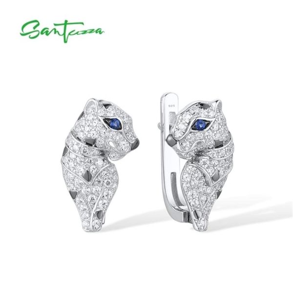 santuzza 925 sterling silver earrings for women sparkling blue nano cz leopard earrings unique trendy party gifts fine jewelry 2209211324, Golden;silver
santuzza 925 sterling silver earrings for women sparkling blue nano cz leopard earrings unique trendy party gifts fine jewelry 2209211324, Golden;silver