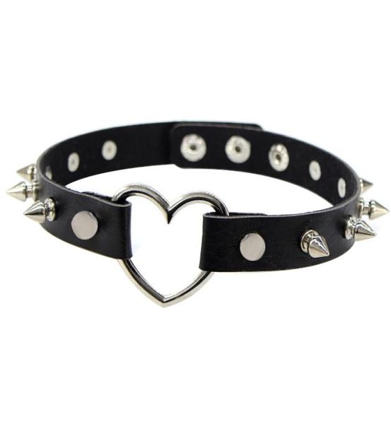 whole punk short spike choker with heart buckle for women adjustable soft pu leather cute party jewelry necklaces3089326, Golden;silver
whole punk short spike choker with heart buckle for women adjustable soft pu leather cute party jewelry necklaces3089326, Golden;silver