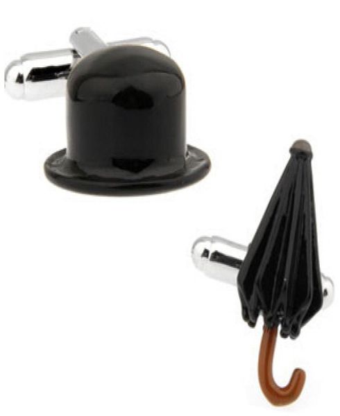 new arrival fashion cuff button for men black painting chaplin hatumbrella style men cuff button whole cufflinks abotoadura5973358, Silver
new arrival fashion cuff button for men black painting chaplin hatumbrella style men cuff button whole cufflinks abotoadura5973358, Silver